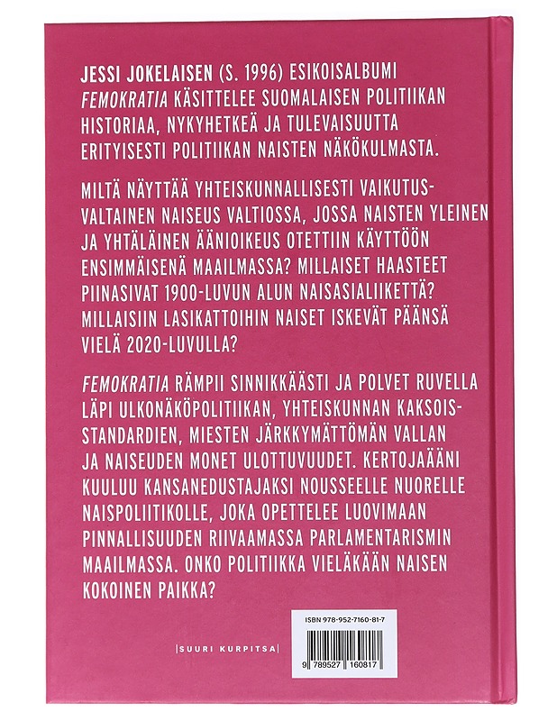 Femokratia - Jokelainen, Jessi - Historiakirjat - 10105473927 - 1