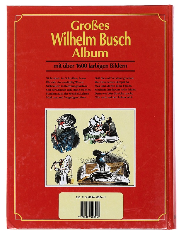 Grobes Wilhelm Busch -albumi  - Nuorten kirjat - 10105473872 - 1