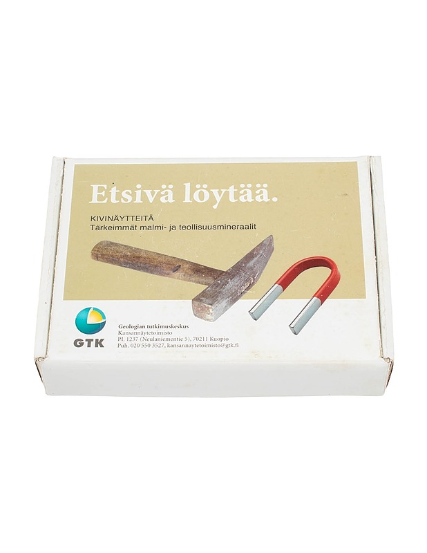 GEOLOGIAN TUTKIMUSKESKUS Etsivä löytää mineraalinäytepakkaus - Muut sisustustavarat - 10105473877 - 1