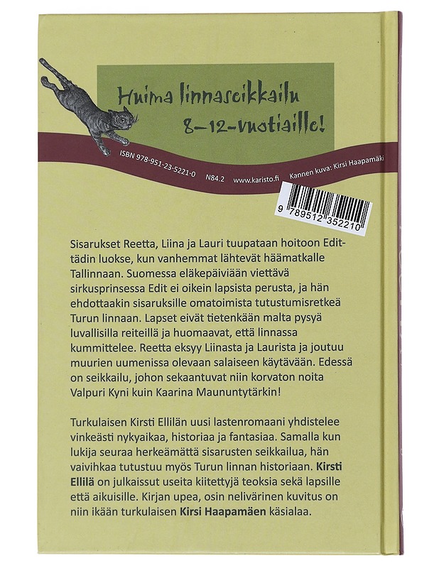 Reetta ja linnan vangit - Ellilä, Kirsti - Lastenkirjat - 10105473875 - 1