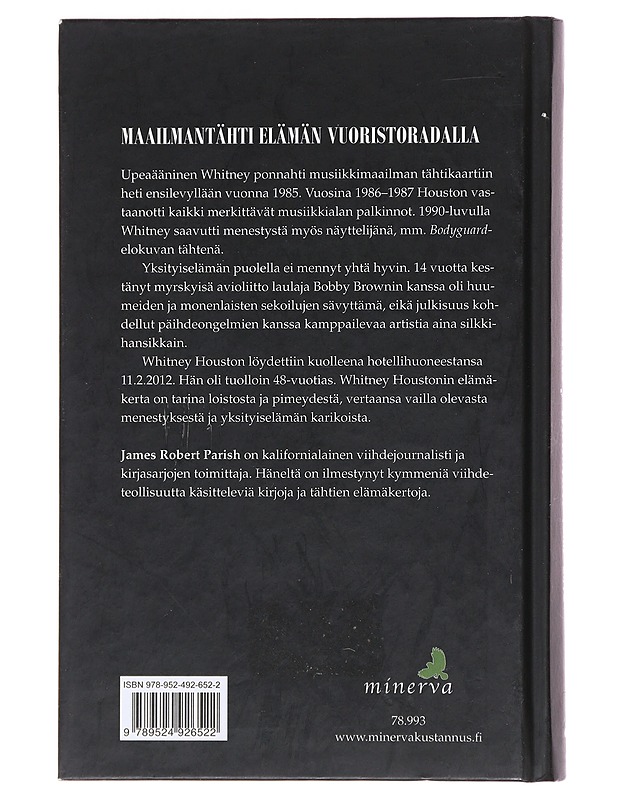 Whitney Houston : 1963-2012 - Parish, James Robert - Musiikki- ja elokuvakirjat - 10105473890 - 1