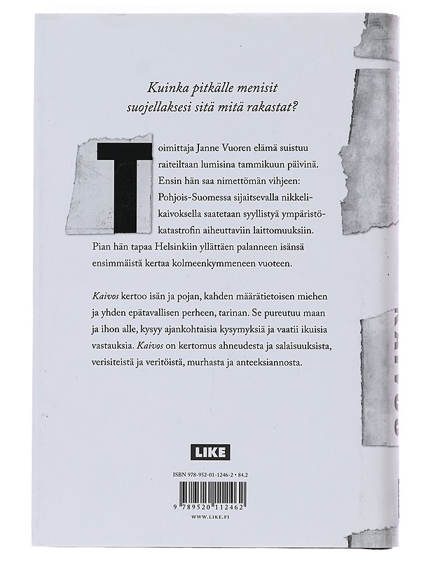 Kaivos - Antti Tuomainen - Jännitys ja dekkarit - 10105473930 - 1