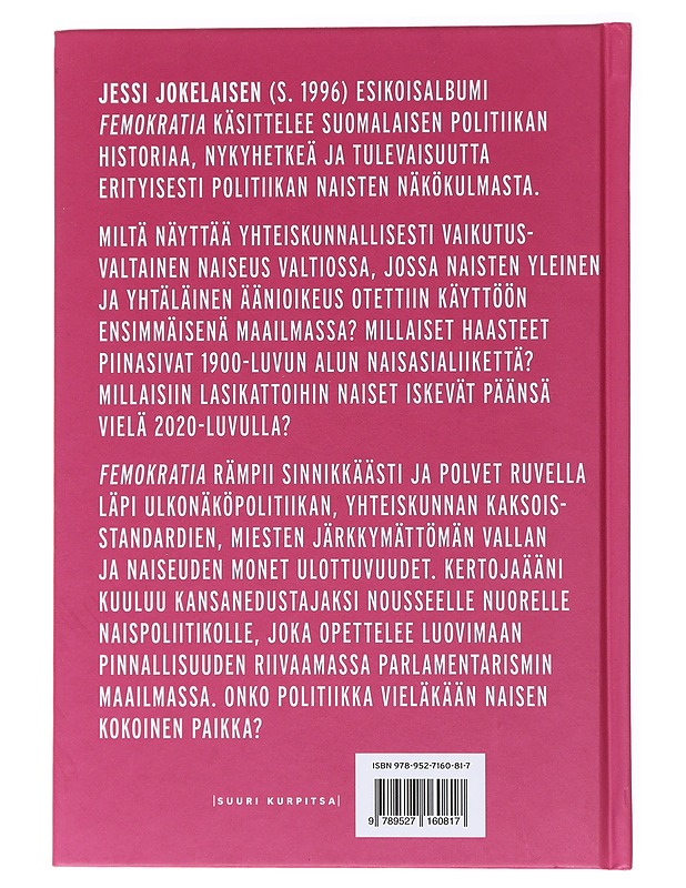 Femokratia - Jokelainen, Jessi - Historiakirjat - 10105473932 - 1