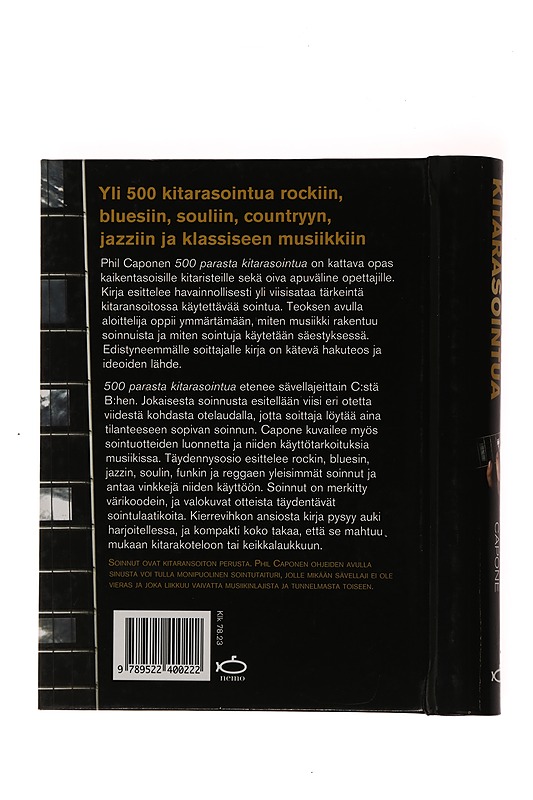 500 parasta kitarasointua - Capone, Phil - Musiikki- ja elokuvakirjat - 10105473988 - 1
