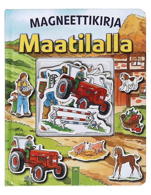 Magneettikirja : Maatilalla - Lisa Maurer - Lastenkirjat - 10105474031 - 0