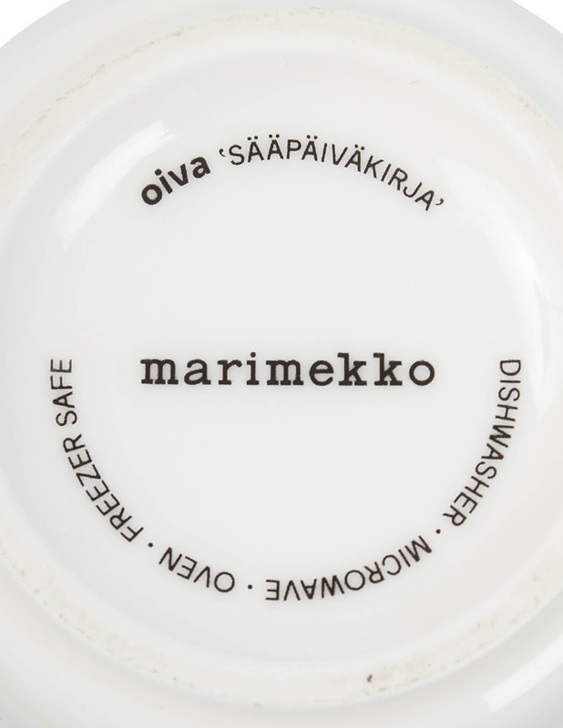 MARIMEKKO Oiva Sääpäiväkirja muki - Mukit ja kahvikupit - 10105474034 - 2
