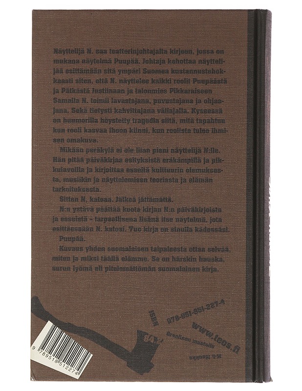 Puupää - Juha Hurme - Romaanit ja novellit - 10105474054 - 1