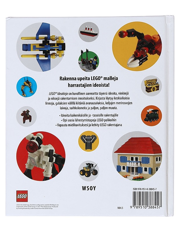 LEGO ideakirja : rakenna mitä vain - Lipkowitz, Daniel - Tietokirjat ja oppaat - 10105474127 - 1