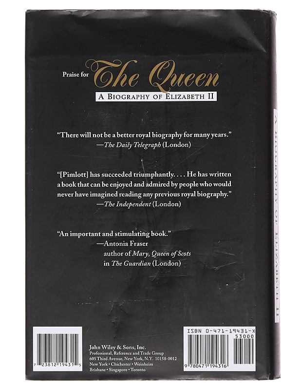 The Queen - Ben Pimlott - Elämäkerrat ja muistelmat - 10105474131 - 1