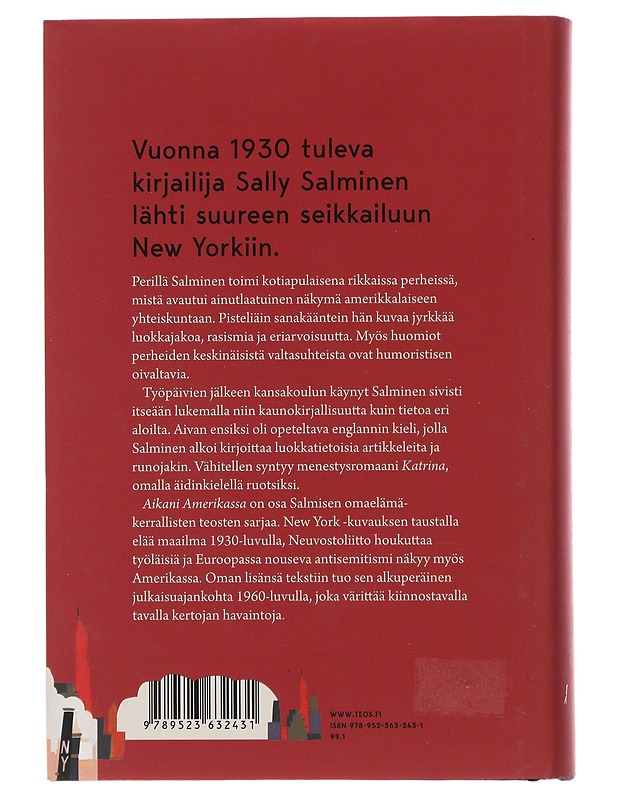 Aikani Amerikassa - Salminen, Sally - Elämäkerrat ja muistelmat - 10105474151 - 1