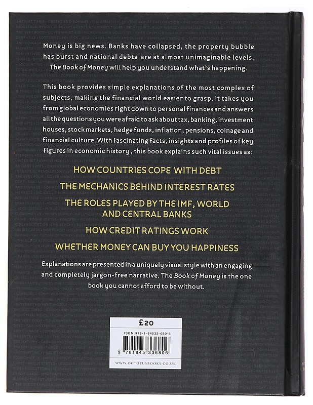 The Book of Money: Everything you need to know about how world finances work  - Conaghan, Daniel  - Tietokirjat ja oppaat - 10105474168 - 1