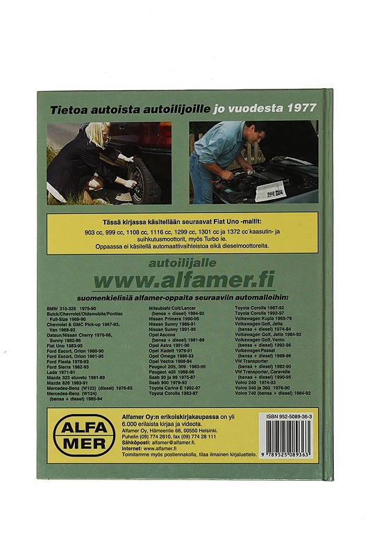 Fiat Uno : 1983-1995 : korjausopas - Strasman, Peter G. - Tietokirjat ja oppaat - 10105474181 - 1