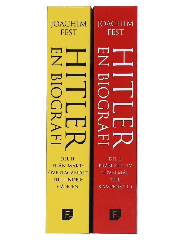 Hitler : en biografi 1-2 - Fest, Joachim - Elämäkerrat ja muistelmat - 10105474321 - 2