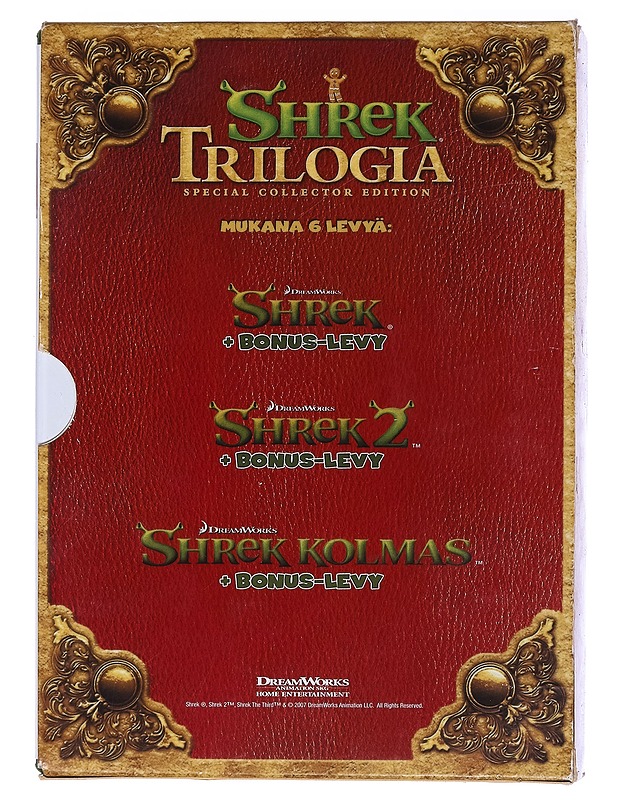 SHREK Trilogia - DVD  - DVD-elokuvat - 10105474339 - 1