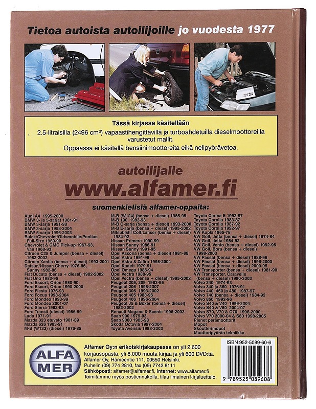 Ford Transit 1986-1999 diesel : korjausopas - Mead, John S. - Harrastekirjat - 10105474399 - 1