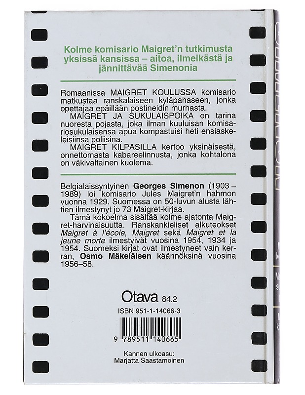 Simeon Maigret - Simenon, Georges - Jännitys ja dekkarit - 10105474411 - 1