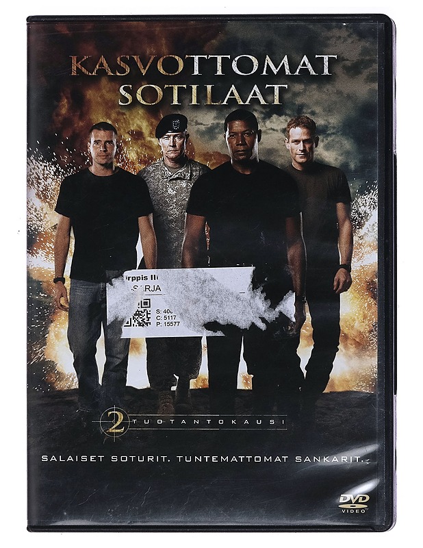 Kasvottomat sotilaat - DVD - DVD-elokuvat - 10105474438 - 0