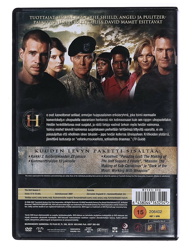 Kasvottomat sotilaat - DVD - DVD-elokuvat - 10105474438 - 1