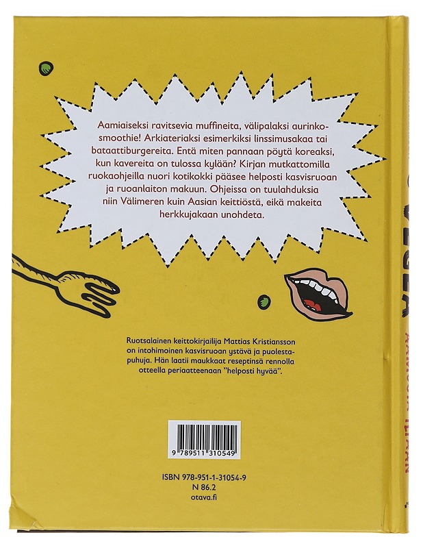 Vegeä aamusta iltaan - Kristiansson, Mattias - Ruokakirjat - 10105474462 - 1