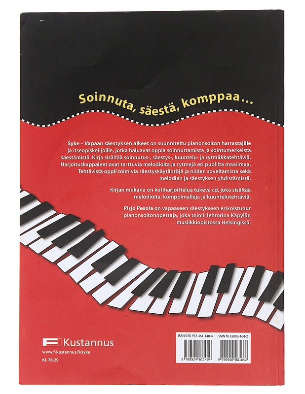 Syke : vapaan säestyksen alkeet - Pesola, Pirjo - Musiikki- ja elokuvakirjat - 10105474547 - 1