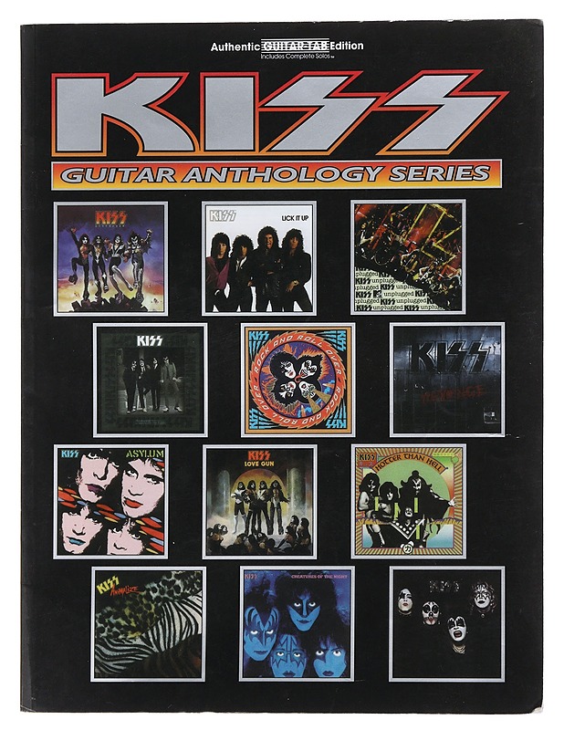 Kiss: Guitar anthology series - Musiikki- ja elokuvakirjat - 10105474617 - 0