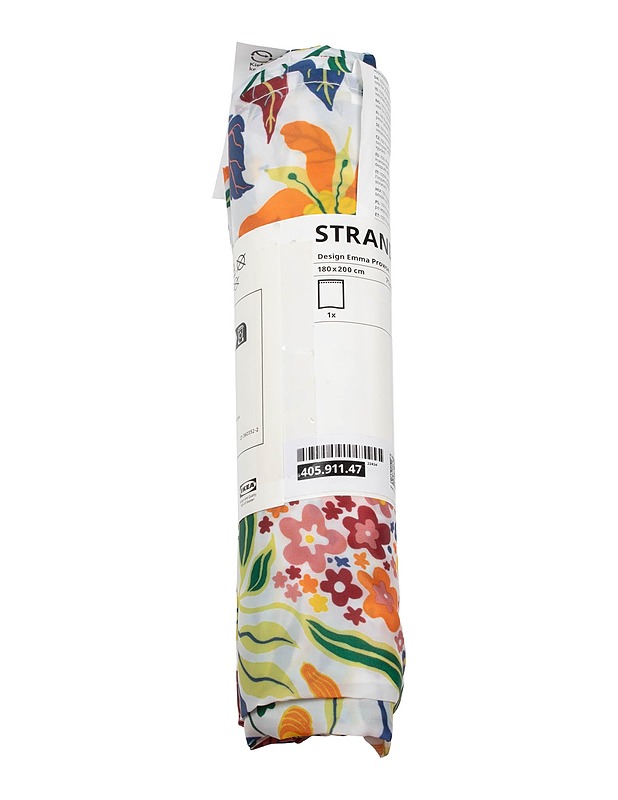IKEA Strandlummer suihkuverho, 180x200 cm - Verhot ja kapat - 10105474629 - 0
