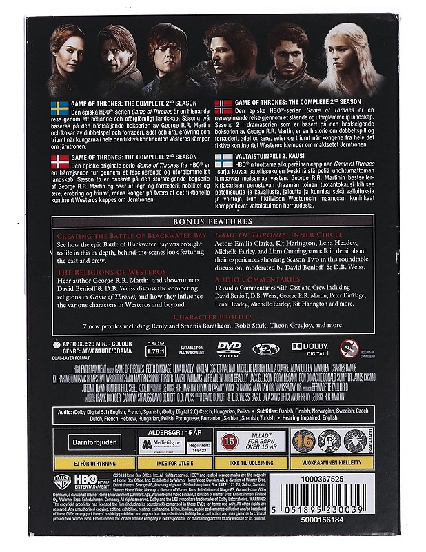 Game of Thrones - DVD  - DVD-elokuvat - 10105474642 - 1