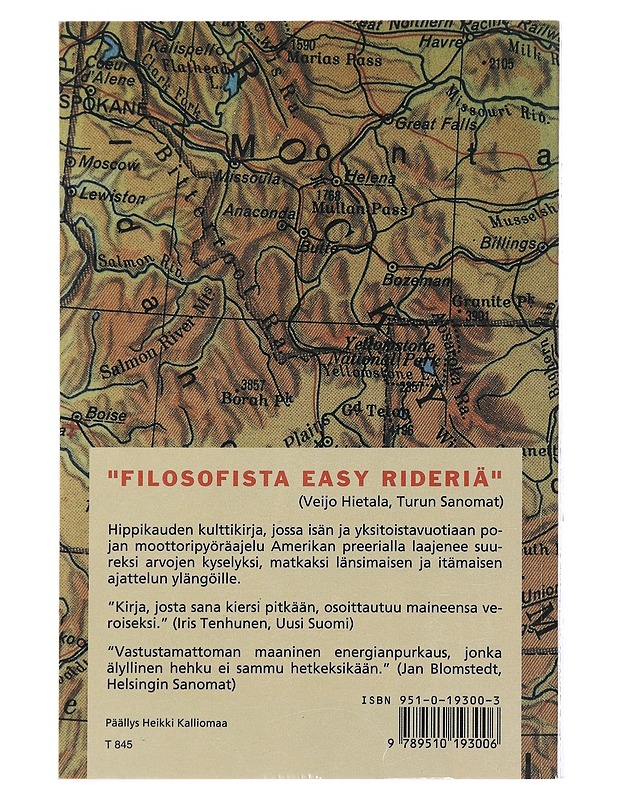 Zen ja moottoripyörän kunnossapito - Pirsig, Robert M. - Romaanit ja novellit - 10105474644 - 1