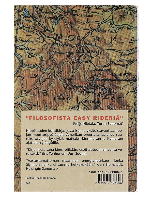 Zen ja moottoripyörän kunnossapito - Pirsig, Robert M. - Romaanit ja novellit - 10105474649 - 1