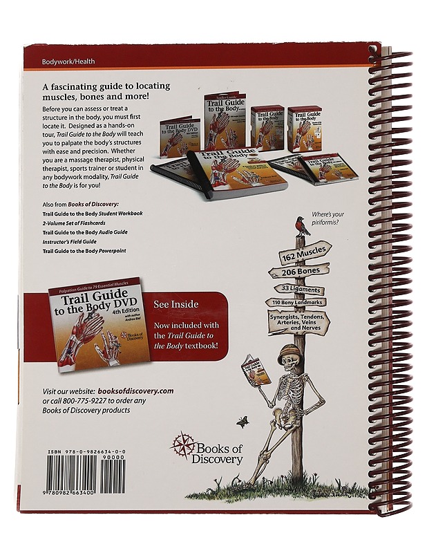 Trail guide to the body : a hands-on guide to locating muscles, bones, and more - Biel, Andrew - Tietokirjat ja oppaat - 10105474664 - 1