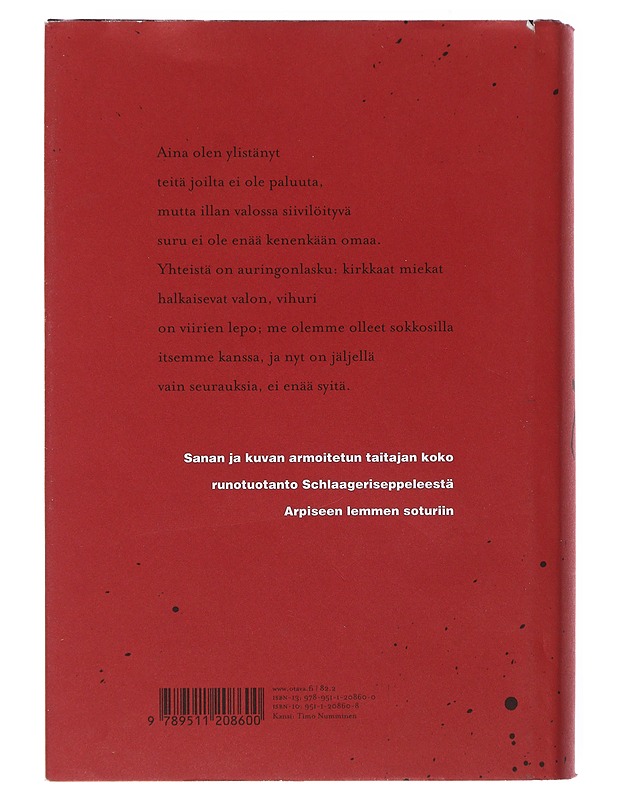 Runot - Melleri, Arto - Romaanit ja novellit - 10105474687 - 1