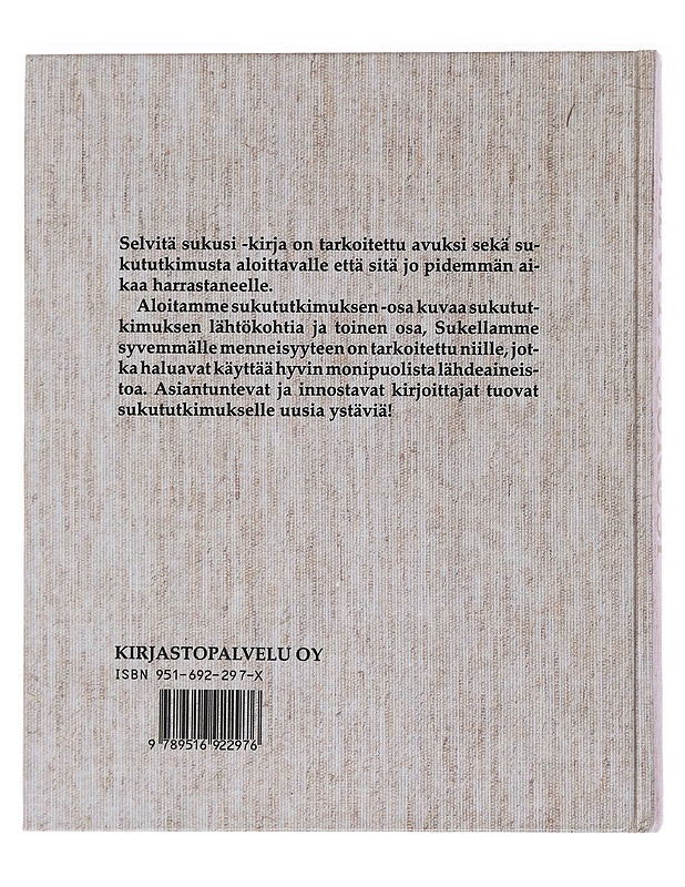 Selvitä sukusi : Tietoa sukututkijalle - Putkonen Marja-Liisa - Elämäkerrat ja muistelmat - 10105474694 - 1