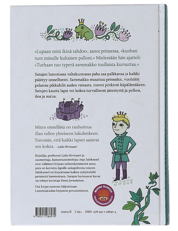 Suomen lasten iltasadut - Hirvisaari, Laila - Lastenkirjat - 10105474697 - 1