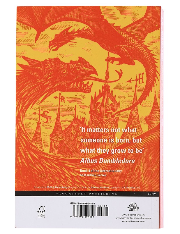 Harry Potter & the goblet of fire - J.K. Rowling - Fantasia- ja scifi - 10105474711 - 1