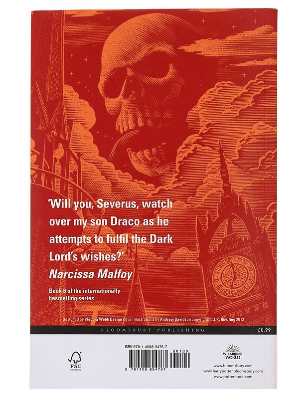 Harry Potter & the half-blood prince - J.K. Rowling - Fantasia- ja scifi - 10105474716 - 1