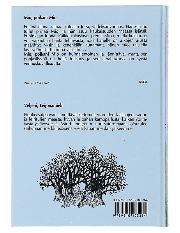 Mio, poikani Mio - Lindgren, Astrid - Lastenkirjat - 10105474721 - 1