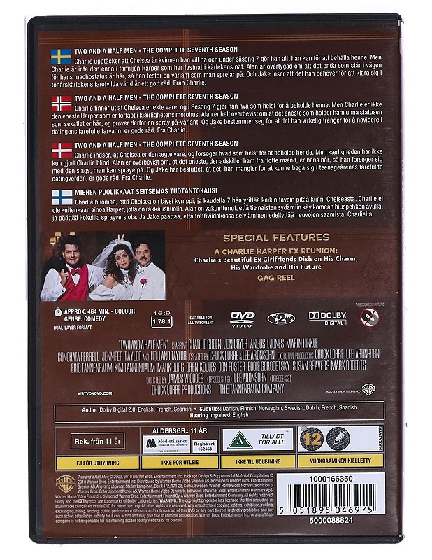 Two and a Half Men - DVD - DVD-elokuvat - 10105474726 - 1