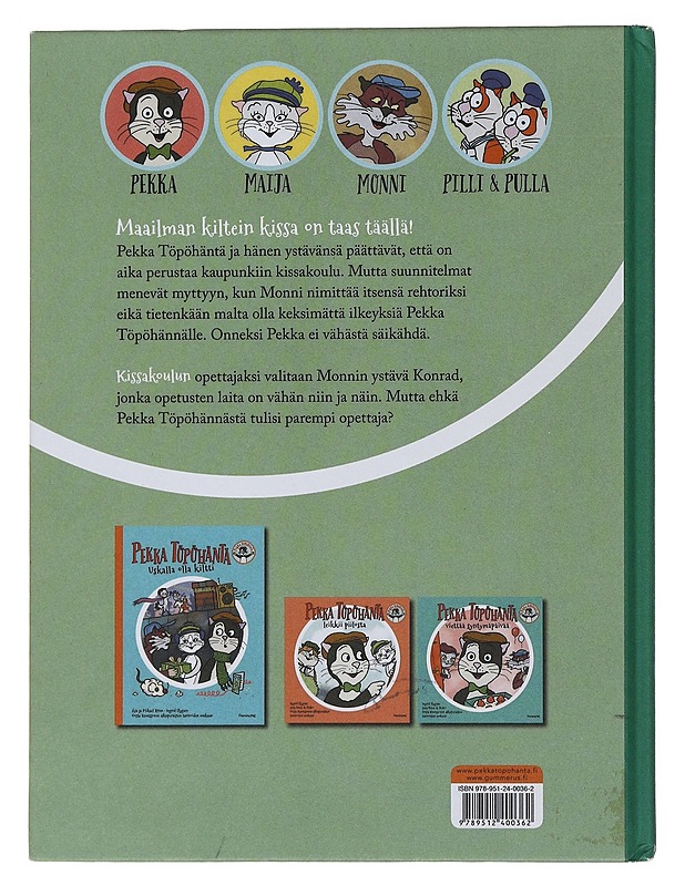 Pekka Töpöhäntä menee kouluun - Rönn, Åsa - Lastenkirjat - 10105474725 - 1