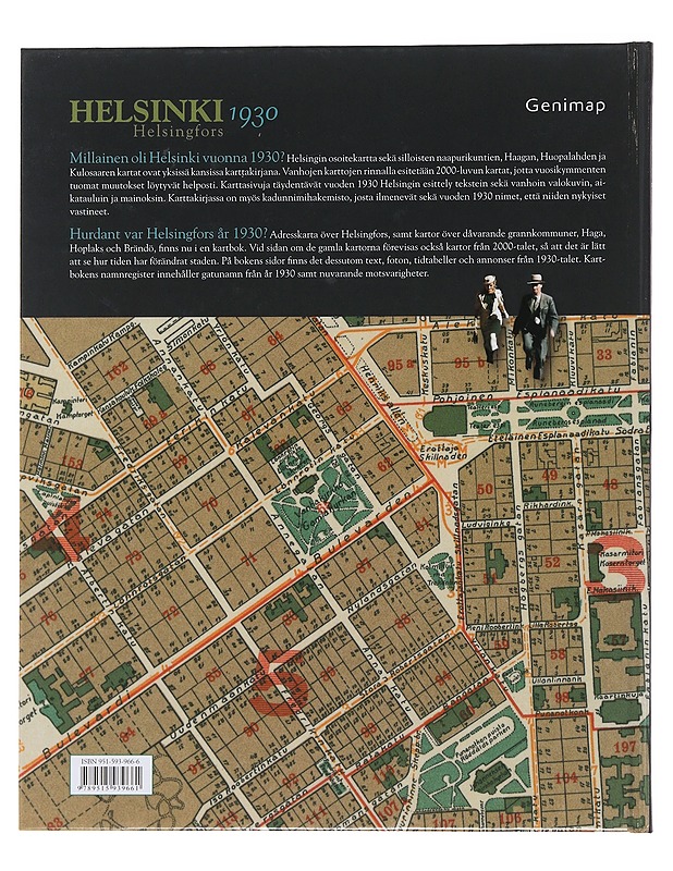 Helsinki 1930 : Helsingin karttakirja = Helsingfors 1930 : Kartbok över Helsingfors - Iltanen, Jussi - Historiakirjat - 10105474728 - 1