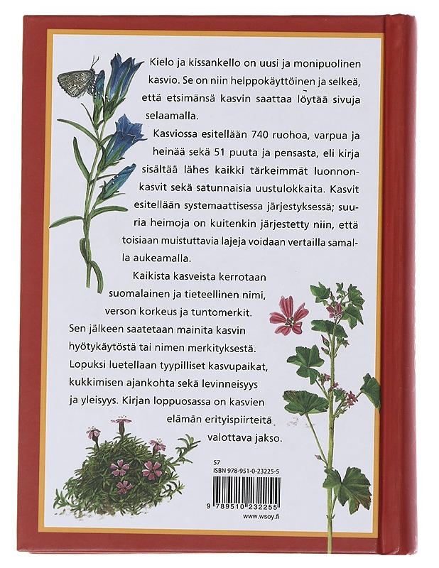 Kielo ja kissankello : Suomen ja Pohjolan kasveja - Feilberg, Jon - Lemmikki- ja luontokirjat - 10105474743 - 1