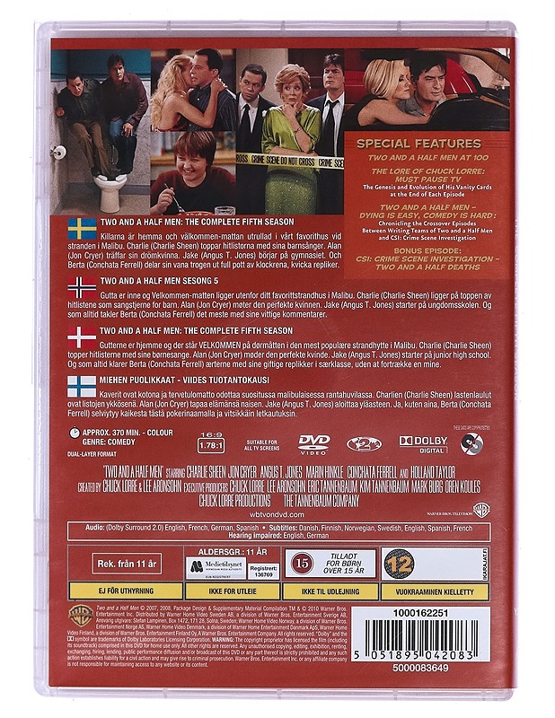 Two and a Half Men - DVD - DVD-elokuvat - 10105474765 - 1