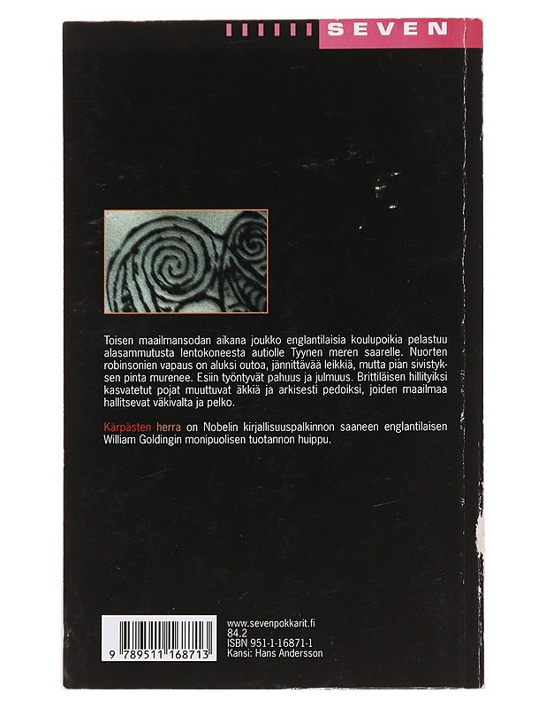 Kärpästen herra - Golding, William - Romaanit ja novellit - 10105474775 - 1