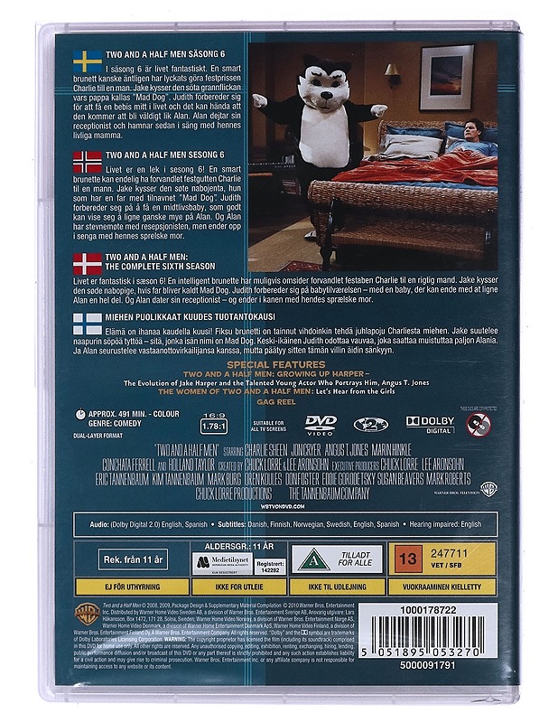 Two and a Half Men - DVD - DVD-elokuvat - 10105474787 - 1