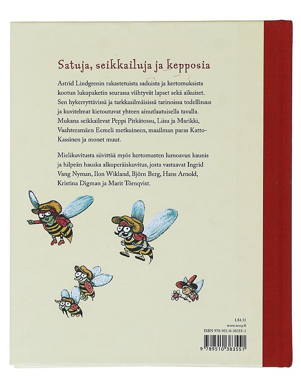 Satuja, seikkailuja ja kepposia - Lindgren, Astrid - Lastenkirjat - 10105474789 - 1