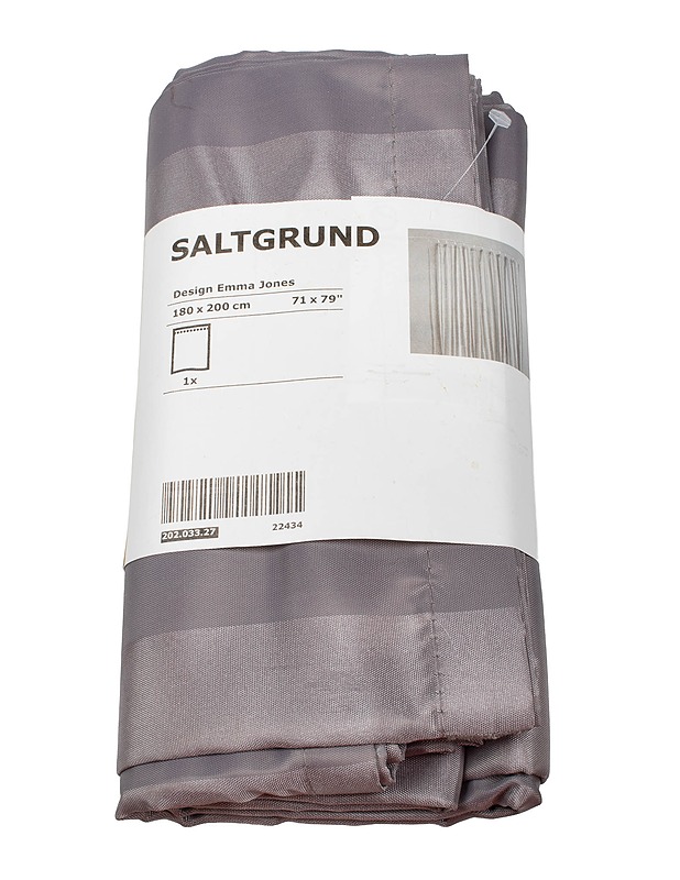IKEA Saltgrund suihkuverho, 180X200 cm - Verhot ja kapat - 10105474794 - 0