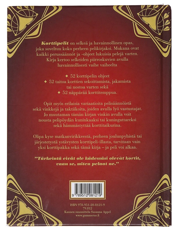 Korttipelit : pelit, temput ja taidot - Beattie, Rob - Tietokirjat ja oppaat - 10105474807 - 1