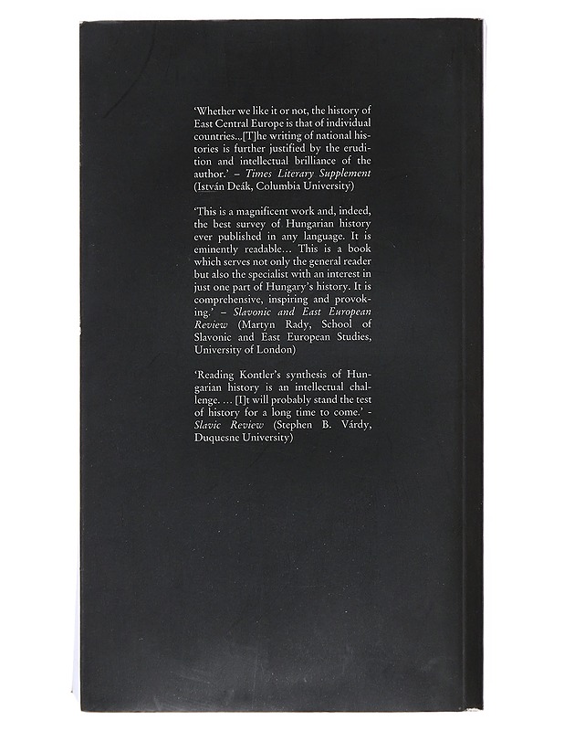 A History Of Hungary - Laszlo Kontler - Historiakirjat - 10105474809 - 1
