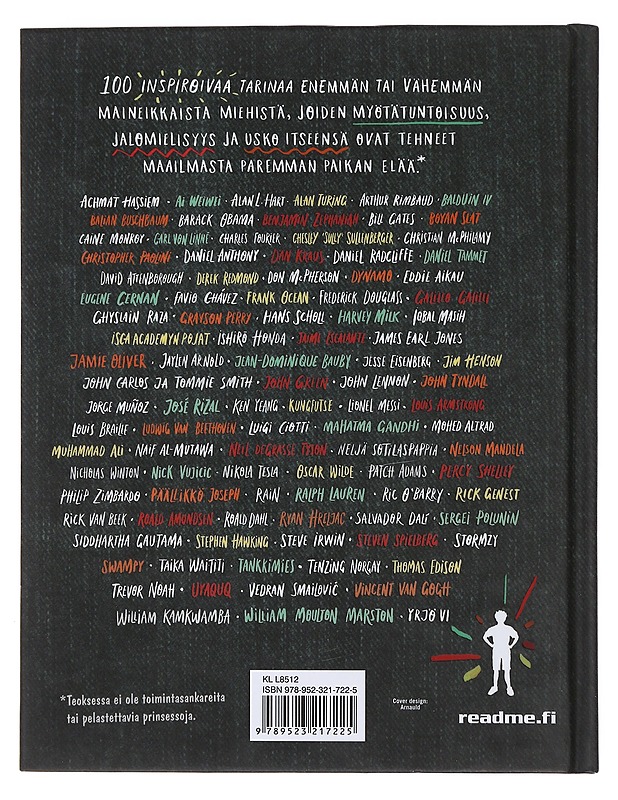 Rohkeiden poikien kirja : tositarinoita hämmästyttävistä pojista, jotka muuttivat maailmaa - Brooks, Ben - Elämäkerrat ja muistelmat - 10105474811 - 1