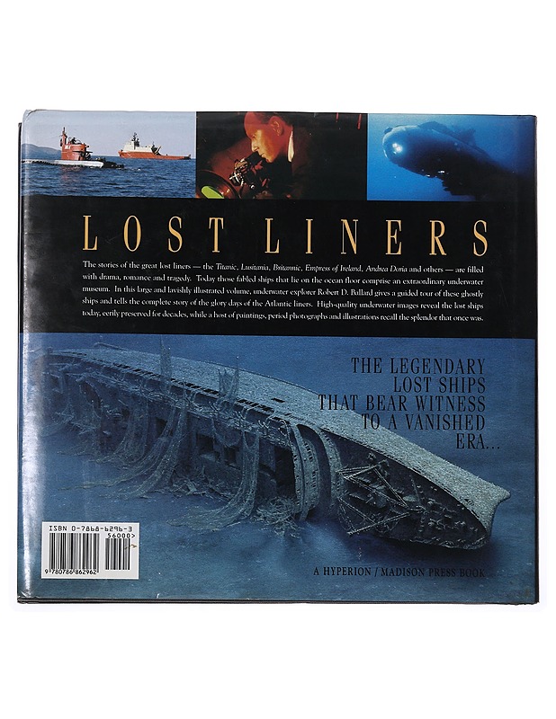 Lost liners - Ballard, Robert D. - Historiakirjat - 10105474839 - 1