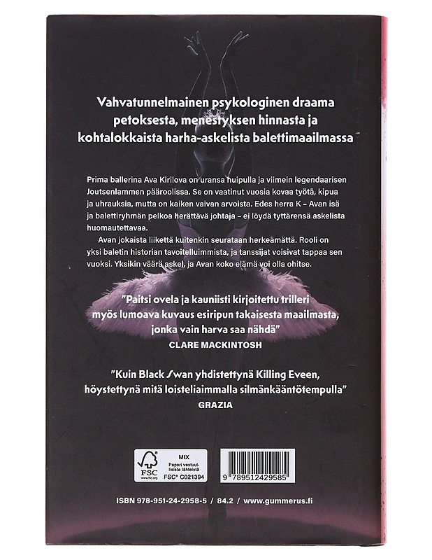 Tanssija kuolee kahdesti - Kelly, Erin - Jännitys ja dekkarit - 10105474841 - 1